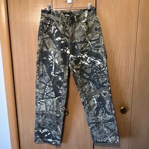 RSQ Men's Green and Black Cargo Pants